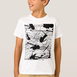 Origineel zwart plakbord t-shirt