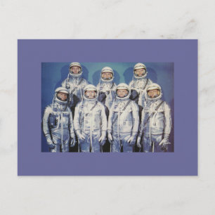 Originele 7 kwikastronauten briefkaart