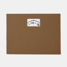 Originele aangepaste badkamerweegschalen... deurmat