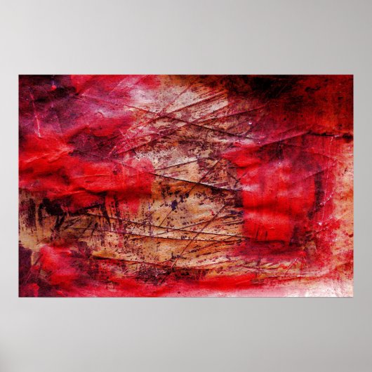 Originele Abstracte Art Print - hedendaagse modern (Voorkant)