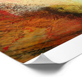 Originele Abstracte Art Print - Moderne wandkunstw (Hoek)