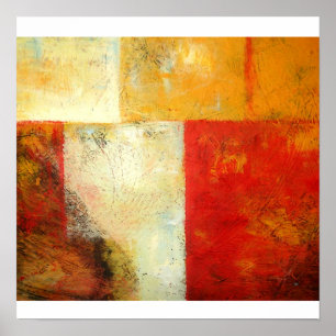 Originele Abstracte Art Print - Moderne wandkunstw