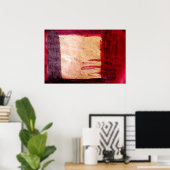 Originele Abstracte Art Print - Rothko Style (Thuiskantoor)