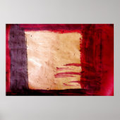 Originele Abstracte Art Print - Rothko Style (Voorkant)