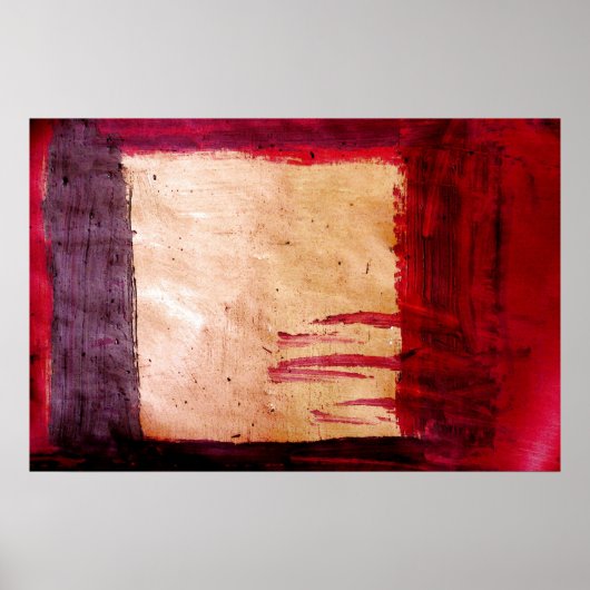 Originele Abstracte Art Print - Rothko Style (Voorkant)