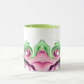 Originele abstracte beelden vol leven. mok (Midden)