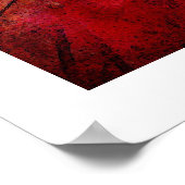 Originele Abstracte Canvasprint - Rood Abstracte K Poster (Hoek)