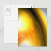 Originele Abstracte digitale kunst Briefkaart (Voorkant / Achterkant)