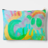 Originele Abstracte Digitale Kunst Potlood Tas (Achterkant)