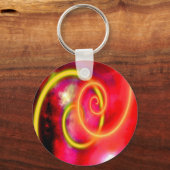 Originele Abstracte digitale kunst Sleutelhanger (Voorkant)