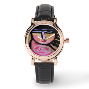 Originele Abstracte Kunst aan Draag Horloge