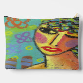 Originele Abstracte kunst om mee te nemen Etui (Achterkant)