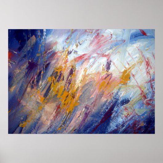 Originele Abstracte Kunst Poster (Voorkant)