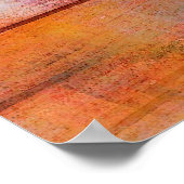 Originele Abstracte Kunst Poster Print (Hoek)