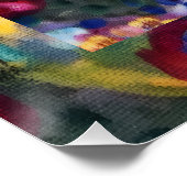 Originele Abstracte Kunst van T.R.Sapp Perfect Poster (Hoek)