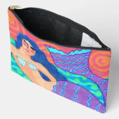 Originele Abstracte kunst zeemeermin Etui (Open)