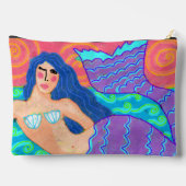 Originele Abstracte kunst zeemeermin Etui (Achterkant)