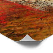 Originele Abstracte Kunstprint - Moderne Wanddecor Poster (Hoek)