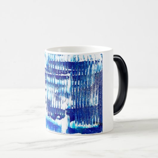 Originele Abstracte Schilderij Print Mok (Voorkant rechts)