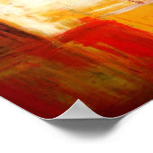 Originele Abstracte schilderkunst Print (Hoek)