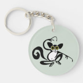 Originele afbeelding - Cool AYE-AYE - Natuur Sleutelhanger (Voorkant)