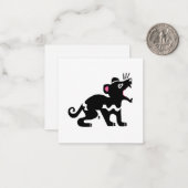 Originele afbeelding - TASMANIAN DEVIL - Marsupial Notitiekaartje (Voorkant / Achterkant in situ)