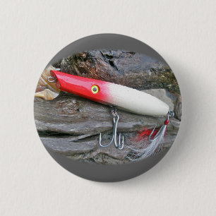 Originele AJS-potlood Popper Vist Lure Ronde Button 5,7 Cm