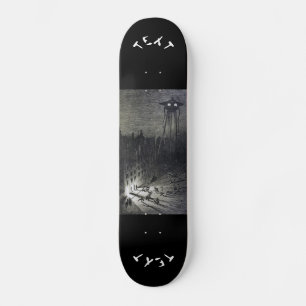  originele Alien Invasion 7 7/8" skateboard