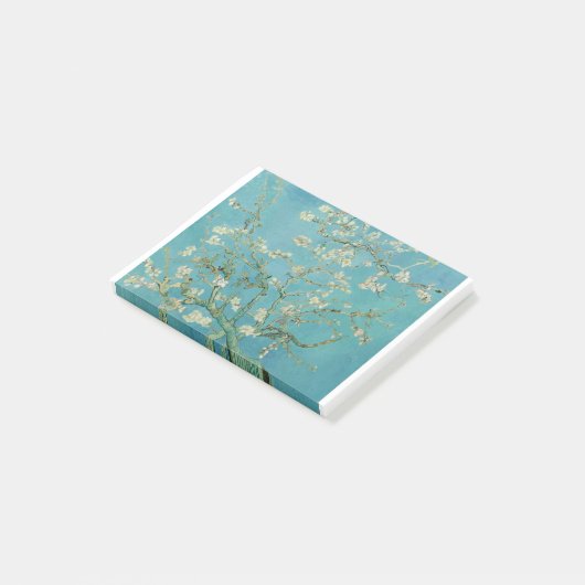 Originele amandelbloesems post-it® notes (Schuin)