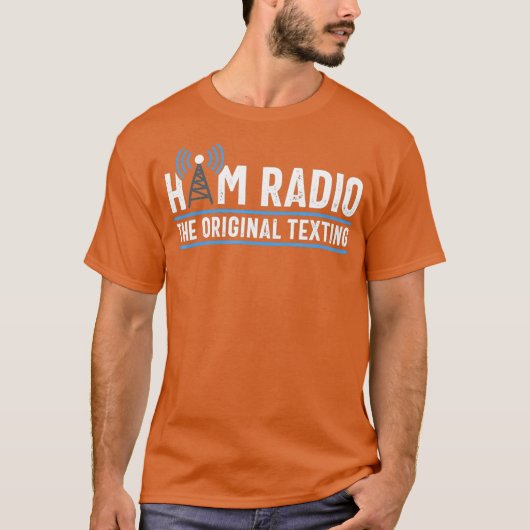 Originele Amateur Gift van Amateur van de Radio Ex T-shirt (Voorkant)