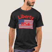 Originele Amerikaanse Vlag, klassieke t - shirts (Voorkant)