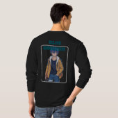 Originele Anime Karakters T-shirt (Achterkant volledig)