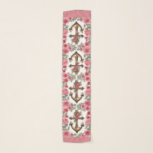 Originele Anker van Hoop Oblong Chiffon Sjaal