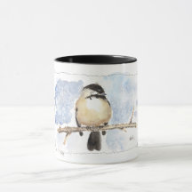 Originele Art Chickadee Mok