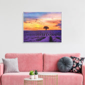 Originele Art Lone Tree Peaceful Scenery Canvas Afdruk (Insitu (Woonkamer))