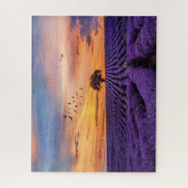 Originele Art Lone Tree Peaceful Scenery Legpuzzel