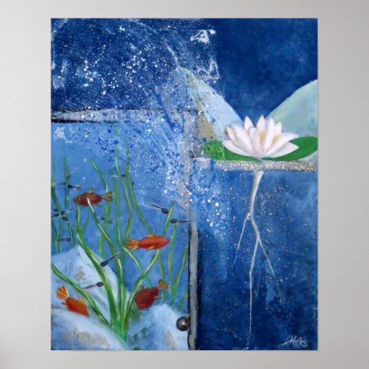 Originele Art Print - Pondlife (Voorkant)