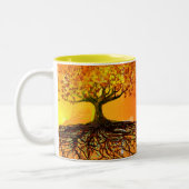 Originele Art-Roots Run Deep Coffe Mok (Links)
