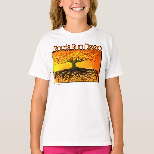 Originele Art- Roots Run Deep T-shirt (Voorkant)