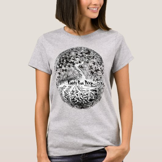 Originele Art- Roots Run Deep T-shirt (Voorkant)