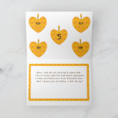 Originele Art Verjaardag Kaart voor 5-jarige klein (Binnen)