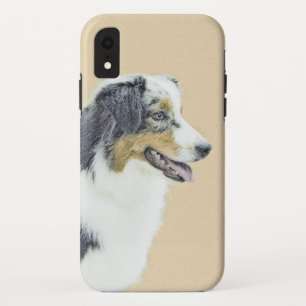 Originele Australische Herder Schilderij - Honden Case-Mate iPhone Case