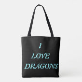 Originele bag Dragon in steampunk-stijl Tote Bag (Achterkant)