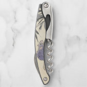 Originele Bamboe Rat schilderij Chinees Jaar Zodia Kurkentrekker (Achterkant)