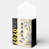 Originele Bamboe Ratten schilderen Chinese Verniss Bedankdoosjes (Geopend)