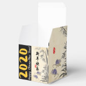 Originele Bamboe Ratten schilderen Chinese Verniss Bedankdoosjes (Geopend)