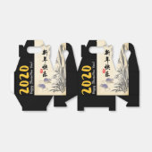 Originele Bamboe Ratten schilderen Chinese Verniss Bedankdoosjes (Uitgevouwen)