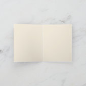 Originele Bamboe Ratten schildering Wensen in het  Feestdagen Kaart (Binnen)