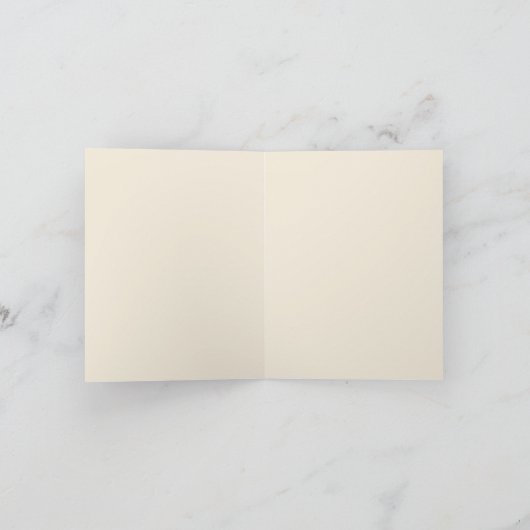 Originele Bamboe Ratten schildering Wensen in het Feestdagen Kaart (Binnen)