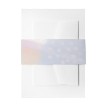 Originele Blauwe Abstracte Kunst bruiloft